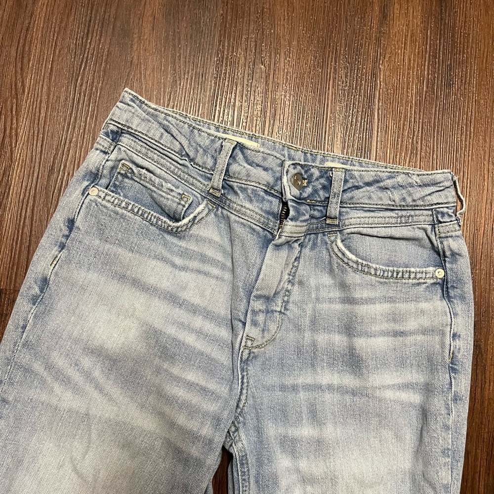 Anthropologie Pilcro and the Letterpress High-Rise Slim Jeans Distressed Grunge - Picture 3 of 8